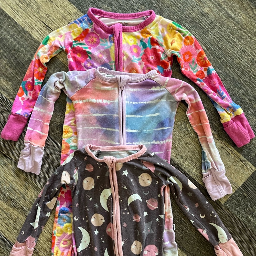 Little Sleepies 12-18m Bundle of 3